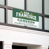 Universiteit van San Francisco | Bijwonen Spandoek (Buitenkant Gebouw)