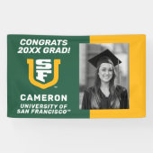 Universiteit van San Francisco | Bijwonen Spandoek (Horizontaal)