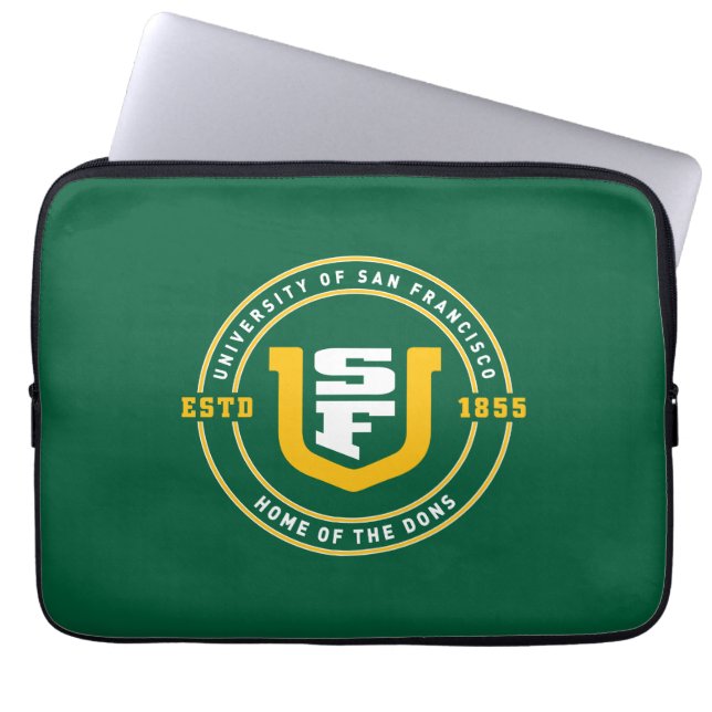 Universiteit van San Francisco Laptop Sleeve (Voorkant)