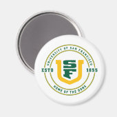 Universiteit van San Francisco Magneet (Voorkant / Achterkant)