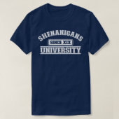 Universiteit van Shenanigans T-shirt (Design voorkant)