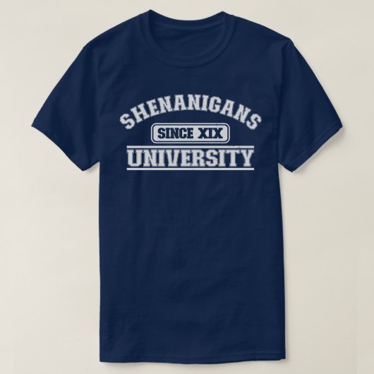 Universiteit van Shenanigans T-shirt (Design voorkant)