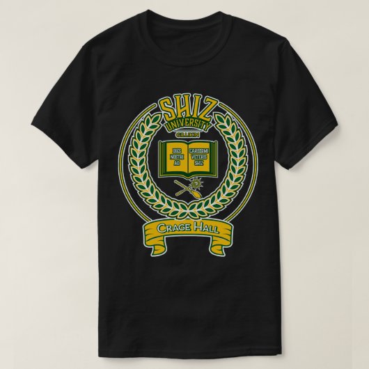 Universiteit van Shiz T-shirt (Design voorkant)
