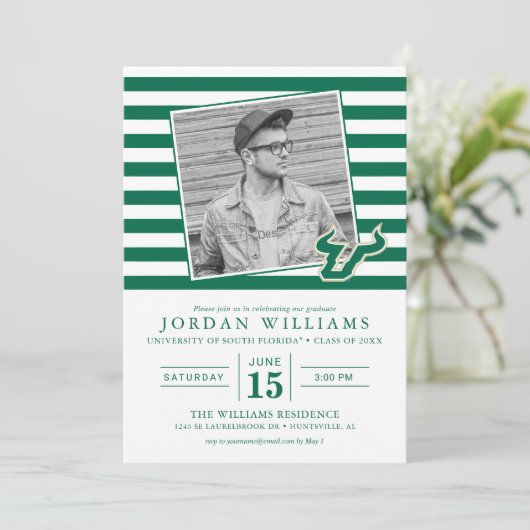 Universiteit van South Florida afgestudeerd Aankondiging (Staand voorkant)