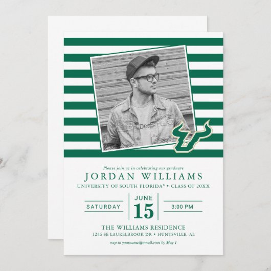 Universiteit van South Florida afgestudeerd Aankondiging (Voorkant / Achterkant)