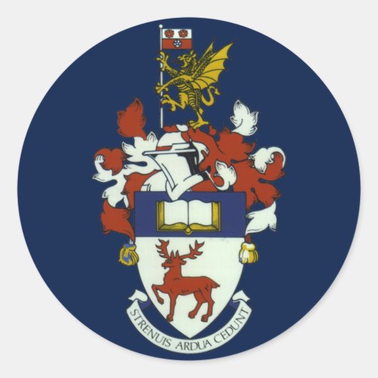 Universiteit van Southampton crest sticker (Voorkant)