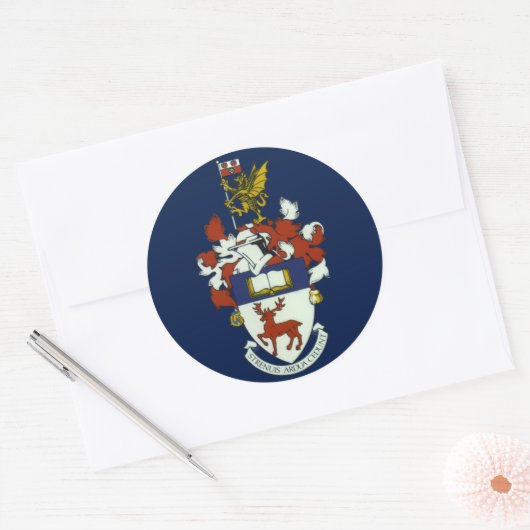 Universiteit van Southampton crest sticker (Envelop)