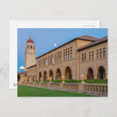 Universiteit van Stanford in Twilight Briefkaart (Voorkant / Achterkant)