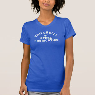 Universiteit van Steel Fabrication Graphic T-shirt