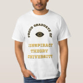 Universiteit van Theorie van Samenzwerving T-shirt (Voorkant)