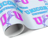 Universiteit van Unicorn Cadeaupapier (Rol Hoek)