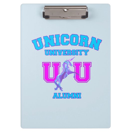 Universiteit van Unicorn Klembord (Voorkant)