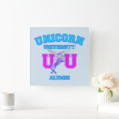 Universiteit van Unicorn Vierkante Klok (Huis)