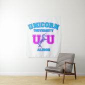Universiteit van Unicorn Wandkleed (In situ)