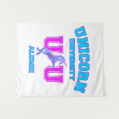 Universiteit van Unicorn Wandkleed (Voorkant (horizontaal))