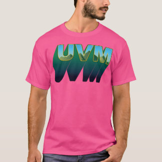 Universiteit van Vermont Mountains T-shirt