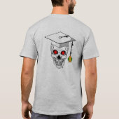 Universiteit van Vietnam Onderdruk 2 schedel T-shirt (Achterkant)