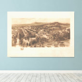 Universiteit van Virginia (1907) Canvas Afdruk (Insitu (Houten vloer))