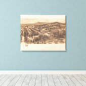 Universiteit van Virginia (1907) Canvas Afdruk (Insitu (Houten vloer))
