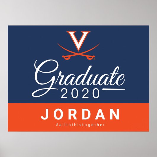 Universiteit van Virginia 2020 Afstuderen Poster (Voorkant)