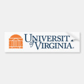 Universiteit van Virginia Bumpersticker (Voorkant)