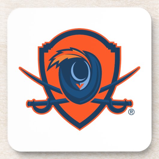 Universiteit van Virginia | Cavalier Shield Bier Onderzetter (Voorkant)