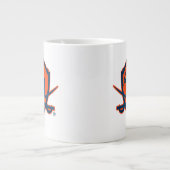 Universiteit van Virginia | Cavalier Shield Grote Koffiekop (Voorkant)