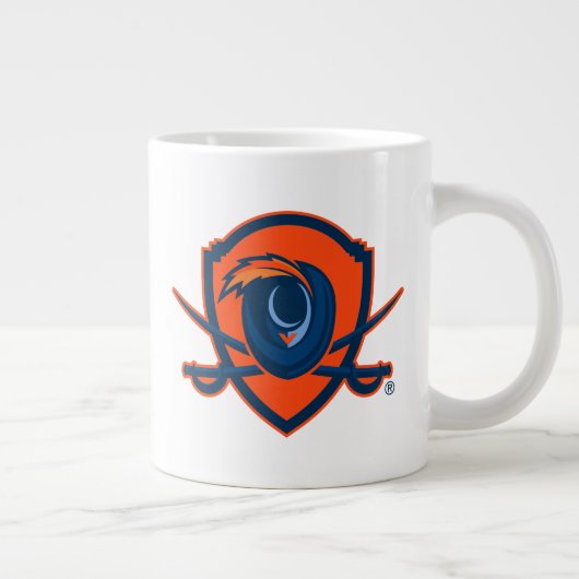 Universiteit van Virginia | Cavalier Shield Grote Koffiekop (Rechts)