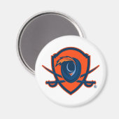 Universiteit van Virginia | Cavalier Shield Magneet (Voorkant / Achterkant)