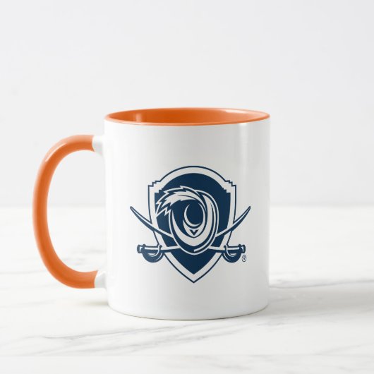 Universiteit van Virginia | Cavalier Shield Mok (Links)