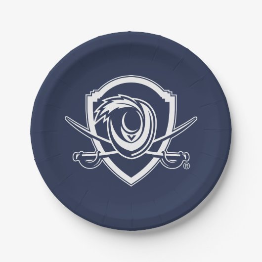 Universiteit van Virginia | Cavalier Shield Papieren Bordje (Voorkant)