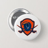 Universiteit van Virginia | Cavalier Shield Ronde Button 5,7 Cm (Voorkant /achterkant)
