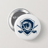 Universiteit van Virginia | Cavalier Shield Ronde Button 5,7 Cm (Voorkant /achterkant)