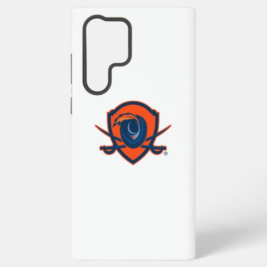 Universiteit van Virginia | Cavalier Shield Samsung Galaxy Hoesje (Achterkant)