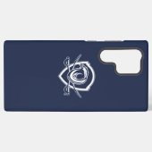 Universiteit van Virginia | Cavalier Shield Samsung Galaxy Hoesje (Achterkant horizontaal)