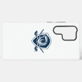 Universiteit van Virginia | Cavalier Shield Samsung Galaxy Hoesje (Achterkant horizontaal)