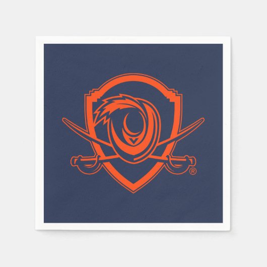 Universiteit van Virginia | Cavalier Shield Servet (Voorkant)