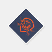 Universiteit van Virginia | Cavalier Shield Servet (Hoek)