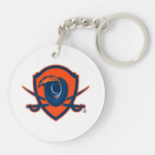 Universiteit van Virginia | Cavalier Shield Sleutelhanger (Achterkant)
