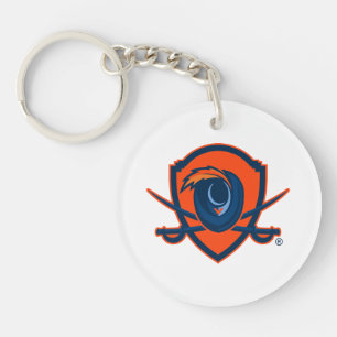 Universiteit van Virginia Cavalier Shield Sleutelhanger