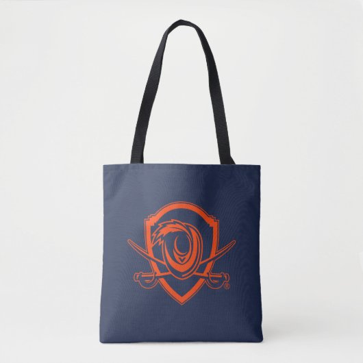 Universiteit van Virginia | Cavalier Shield Tote Bag (Voorkant)