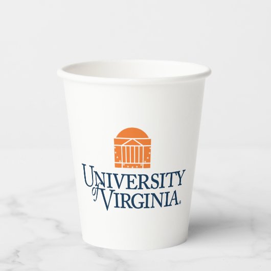Universiteit van Virginia Papieren Bekers (Voorkant)