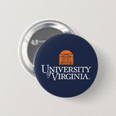 Universiteit van Virginia Ronde Button 5,7 Cm (Voorkant /achterkant)
