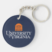 Universiteit van Virginia Sleutelhanger (Achterkant)