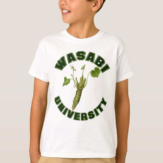 Universiteit van Wasabi T-shirt (Voorkant)