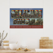 Universiteit van Wesleyan - Grote letterscènes Poster (Keuken)