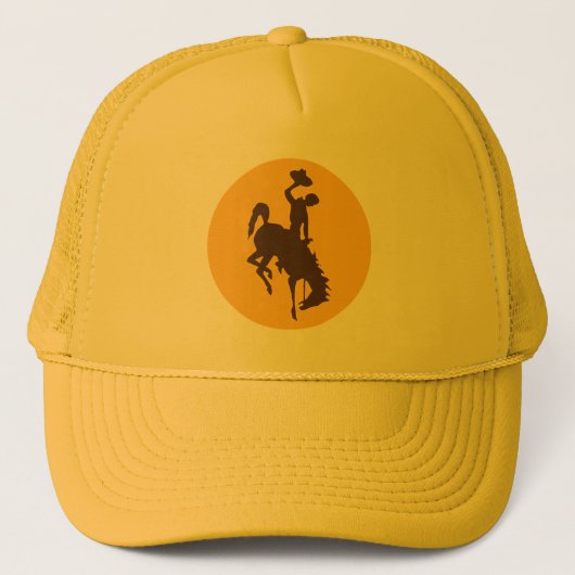 Universiteit van Wyoming Laramie Trucker Pet (Voorkant)