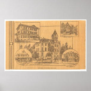 Universiteit van Zuid-Californië (1805C) Poster