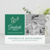 Universiteit van Zuid-Florida Afstuderen Kaart (Staand voorkant)