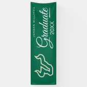 Universiteit van Zuid-Florida Afstuderen Spandoek (Verticaal)